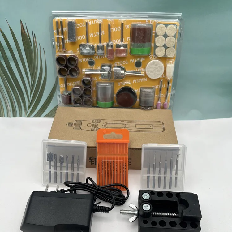 新款小型电磨机文玩手串工艺品制作送配套工具