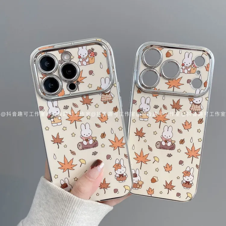 6D视窗适用iphone17promax苹果16手机壳15/14/13/12/11华为潮米菲