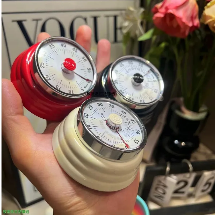 新款百货用品厨房必备工具计时器定时器时闹钟做饭运动磁吸提醒器