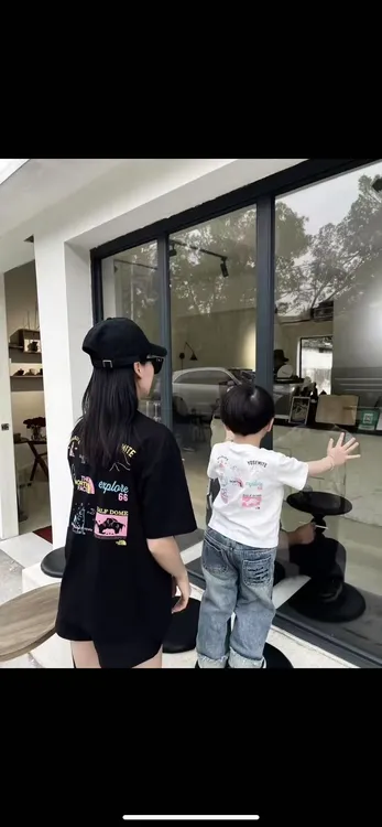 【亲子装】儿童印花纯棉体恤夏季时尚休闲