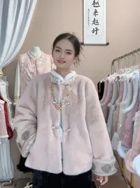 【南乔】新中式国风冬季新款外穿加厚百搭时尚外套女