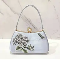【雯雯粉丝专属】新中式旗袍手包复古刺绣手提包晚宴喜妈妈婚宴包包