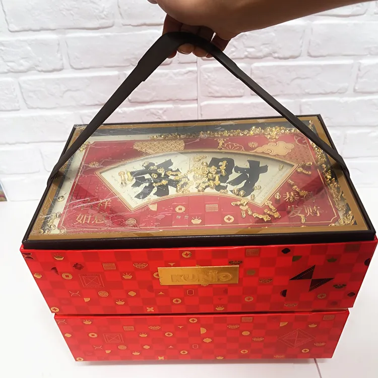 澳门品牌陌姿来财燕窝坚果蜜饯巧克力鸡蛋卷肉条牛奶酥高端礼盒