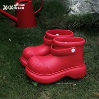 细细条 高级感时尚成人雨靴可爱水鞋女户外防滑防水四季通用雨鞋