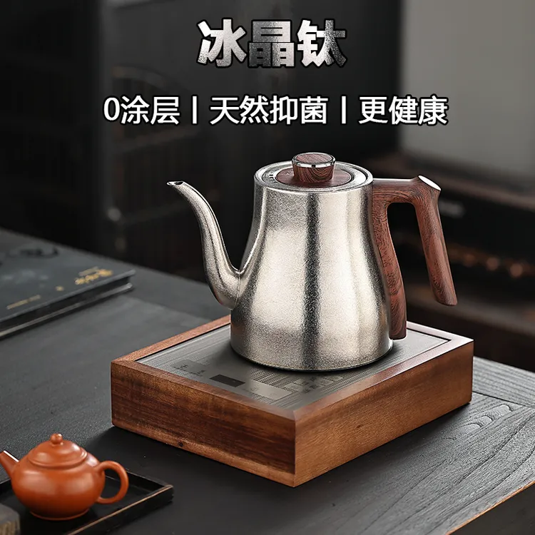 冰晶纯钛自动上水电热水壶电恒温水壶家用大容量烧水壶泡茶电茶壶