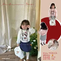  NIMO【软喵】韩版秋款琥珀系女宝宝经典百搭舒适休闲印花卫衣