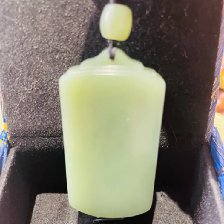 河磨玉平安无事牌男女款