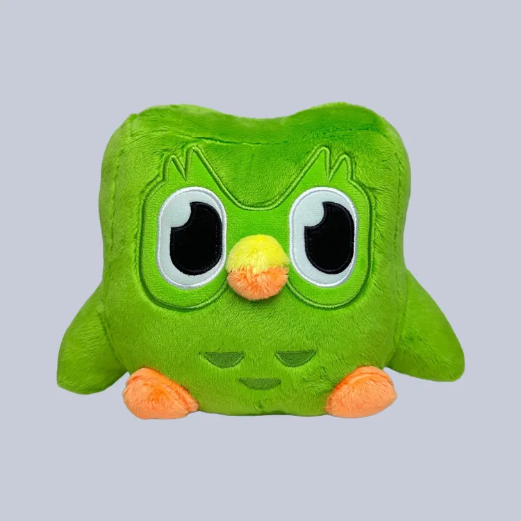 多邻国duolingo玩偶毛绒玩具多邻国多儿生日节日圣诞礼物