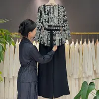 2025年秋季新款时尚休闲减龄两件套上衣+休闲裤子M867