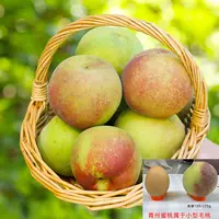 【青州蜜桃】正宗山东蜜桃脆甜小型毛桃带箱5斤 15-20个qq