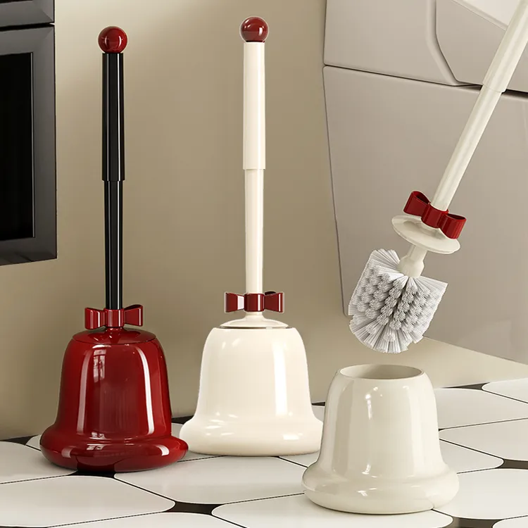 多巴胺铃铛马桶刷家用卫生间长柄厕所刷子带底座无死角壁挂清洁刷