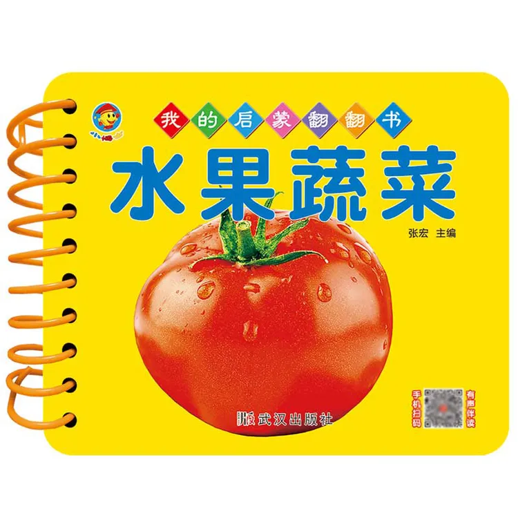 【当当】我的启蒙翻翻书 水果蔬菜