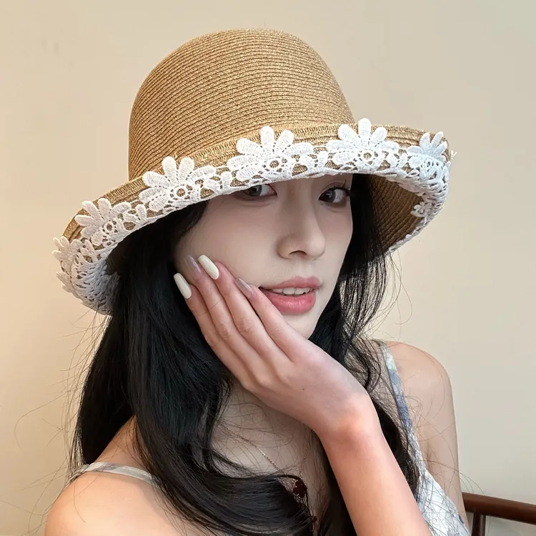 2025款新款网红款防晒遮阳帽女士显脸小帽子男女百搭春季夏季通用