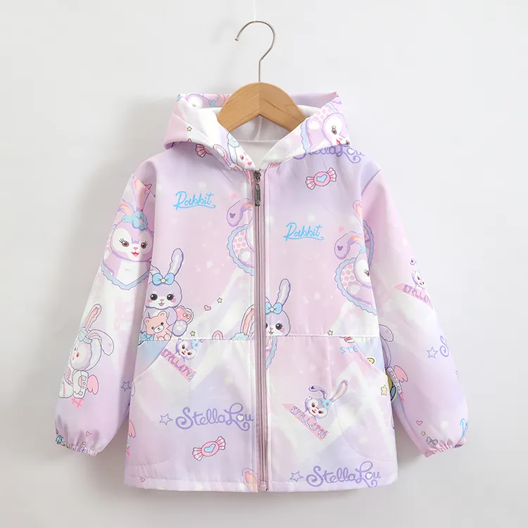 女童外套正穿衣秋冬儿童罩衣宝宝防脏保暖外套男童护衣中大童围裙