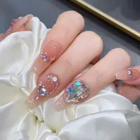 梦露 施家全华 纯手工定制穿戴甲美甲成品美甲贴片10片