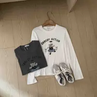 9671 蓝裙小熊高弹打底