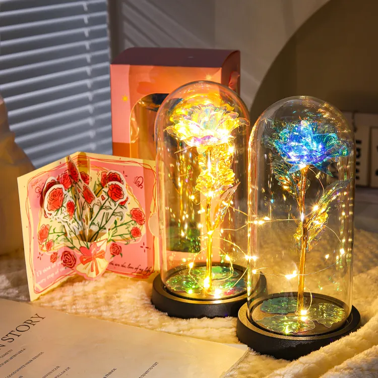 七夕情人节女生生日礼物送女孩送女朋友的实用高级感永生玫瑰花束