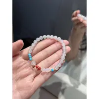 【净翡】18K金 翡翠手串6mm 258777-17