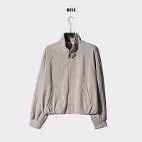 AELE极简风纯色立领休闲长袖外套 W853 3100 AD