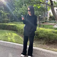 【二婷推荐】25年早秋新款慵懒风时尚休闲套装7580