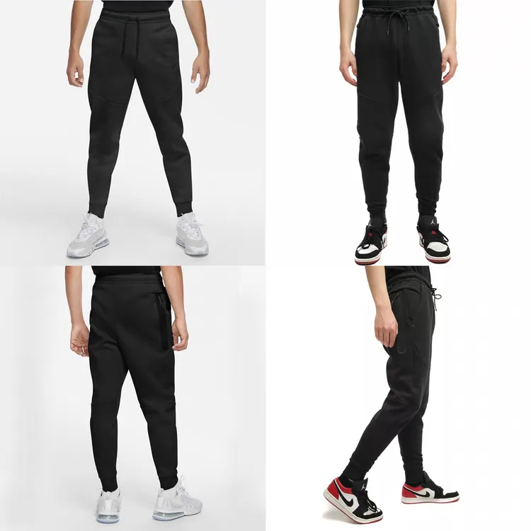 K5纯色版运动针织纯棉空气层立体裁剪束脚款卫裤跑步健身运动长裤