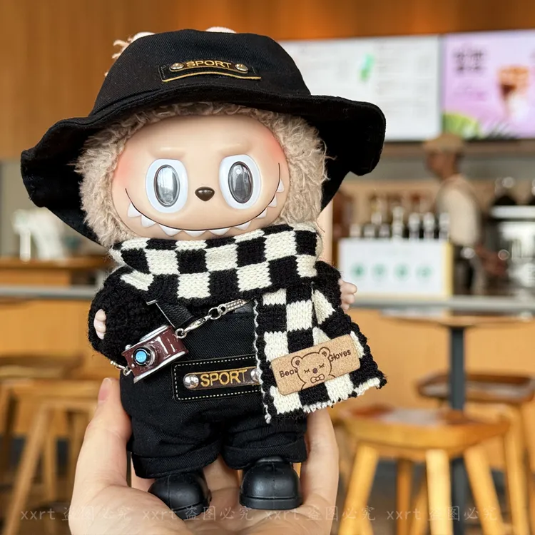 【仅娃衣】Labubu娃衣一二三代前方高能幸运紫色服装拉布布衣服