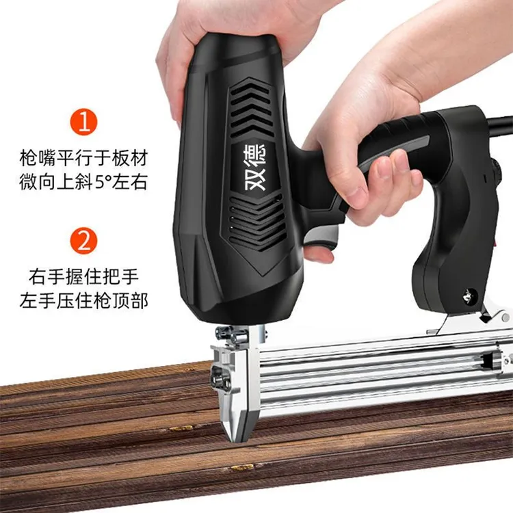 电动钉枪F30直钉枪两用码钉抢气电钉枪打钉器木工工具射钉钢钉枪