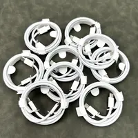 准新品 Apple/苹果 原装正品 双C编织线 白色 1米拆机数据线 