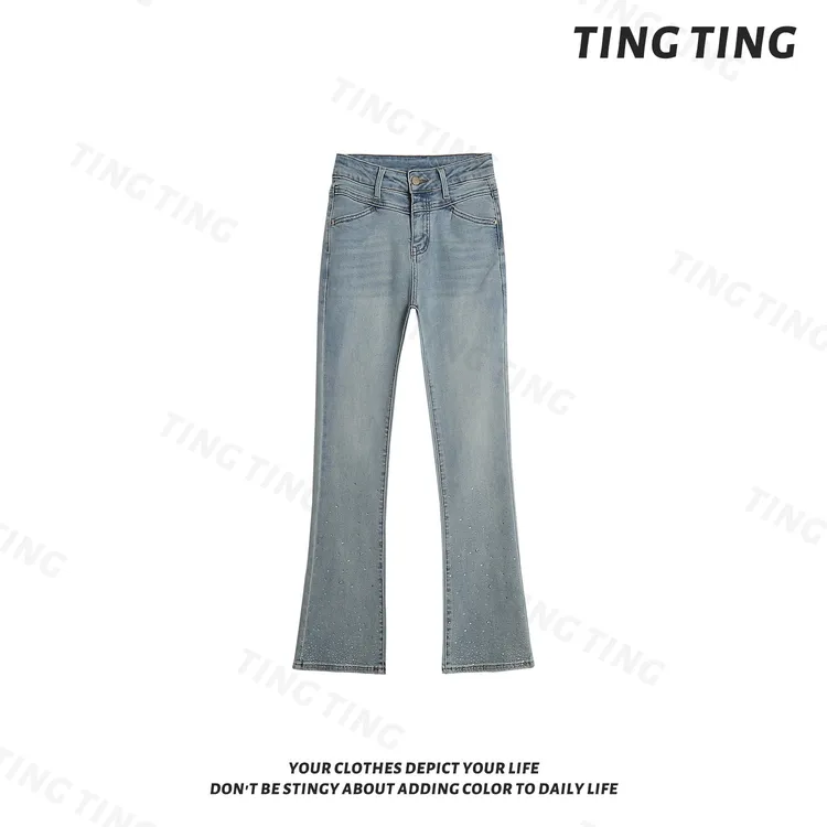 【婷婷】《澳钻》双腰头显瘦提臀！buling姐姐喇叭版 WTTM2FD670【Q】