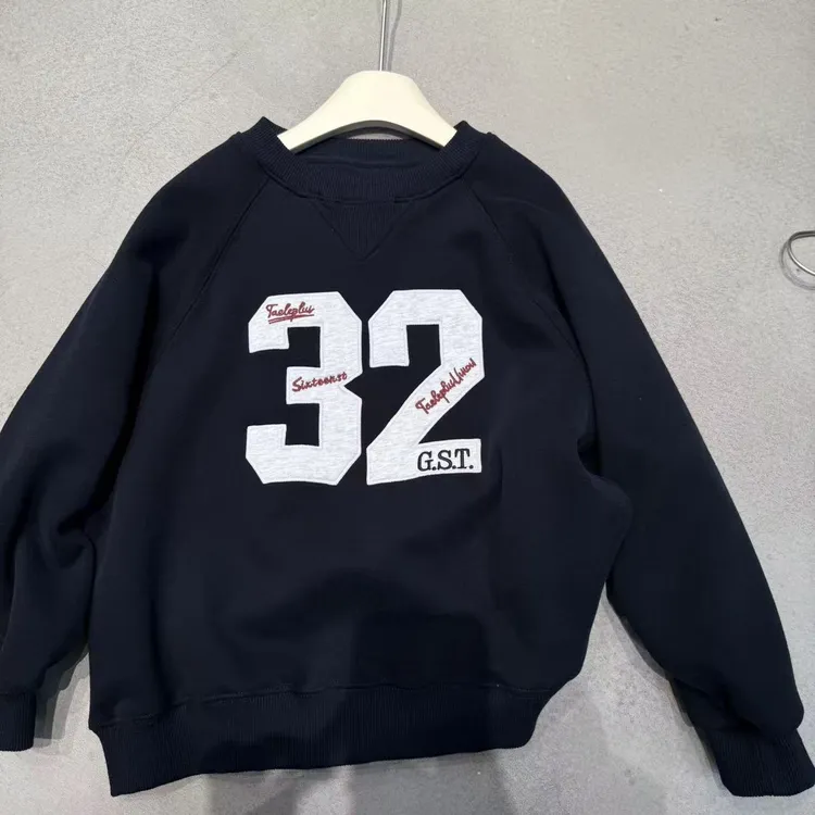 杭州六小六正版 BY LIUXIAOLIU冬季儿童加绒卫衣20341