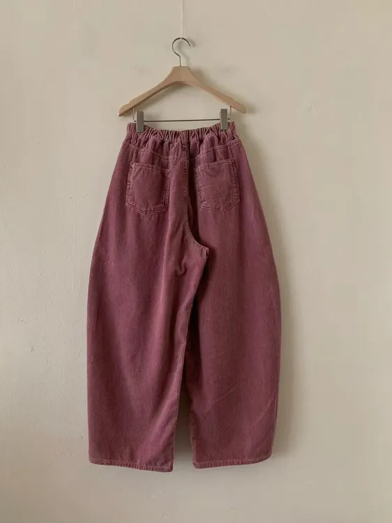 东大门阔腿条绒裤（no退no换） 7天无理由退货 极速退款