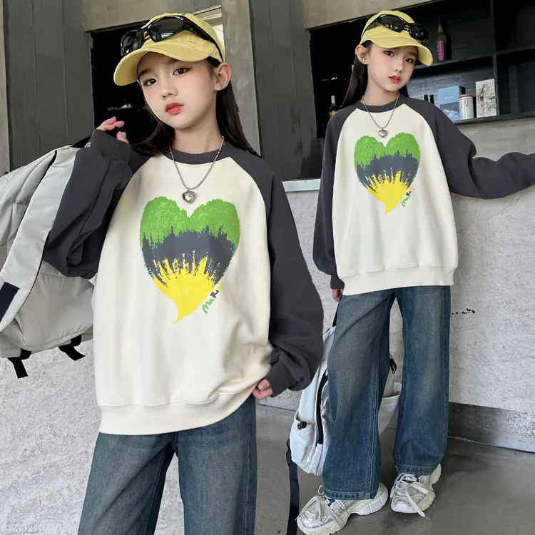 女童套装秋装2025新款中大童洋气6-12岁儿童春秋运动休闲女孩衣服