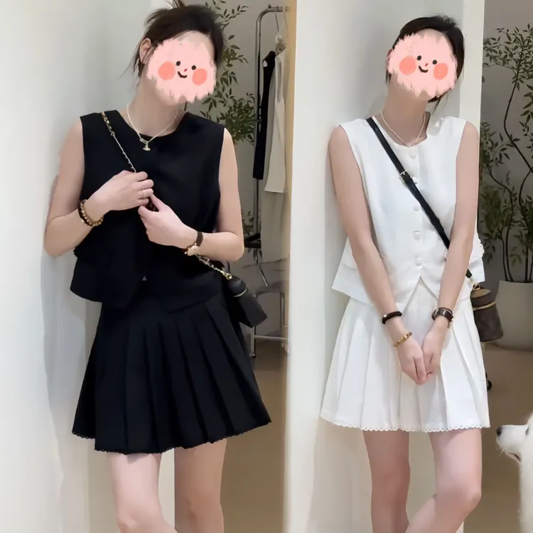 法式轻熟气质极简风套装夏季休闲慵懒风百搭显瘦两件套女时尚洋气