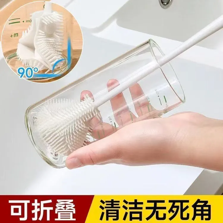 长柄洗杯刷清洁小刷子水杯破壁机奶瓶清洗