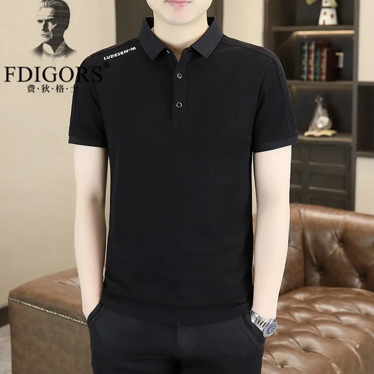 FDIGORS/费狄格士短袖t恤男夏款休闲百搭2025新款青年感polo衫潮