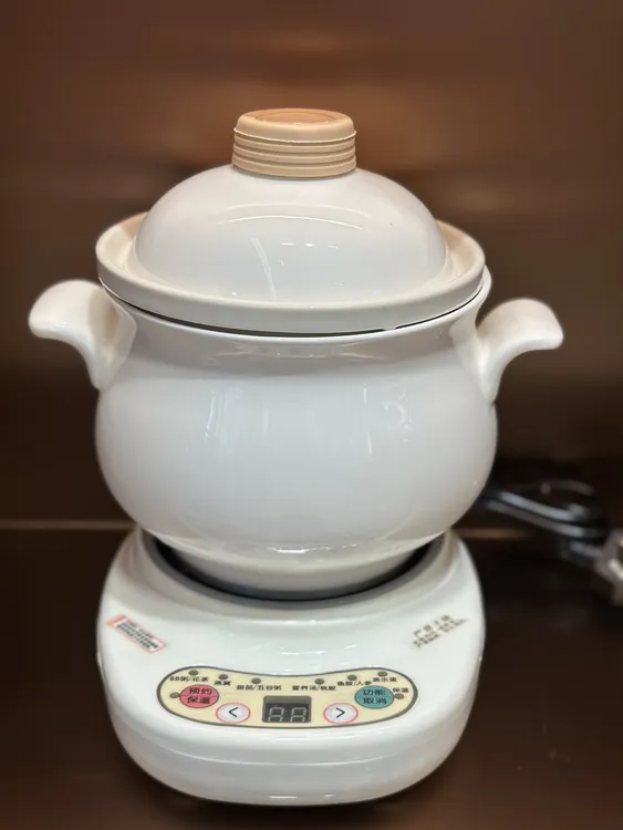 宝宝辅食陶瓷电炖盅多功能隔水炖养生煮粥煲汤分体家用砂锅（双用）