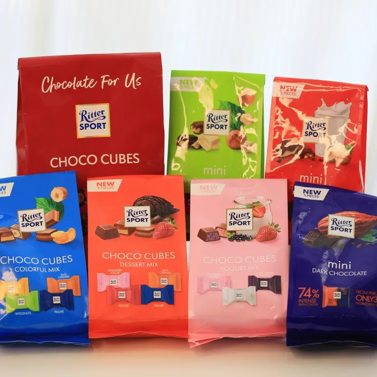 瑞特滋进口牛奶夹心巧克力软心零食黑巧什锦喜糖果分享装德国进口