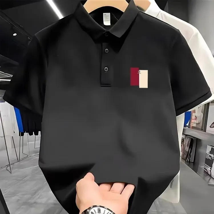 仓石一树2025新款帅气翻领短袖T恤男士休闲潮流潮牌夏季polo衫男