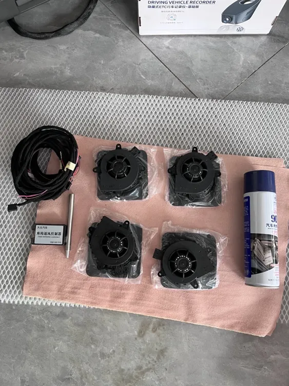 大众原厂座椅通风主副驾包安装 ID3 4 6威然途昂迈腾速腾途昂途观