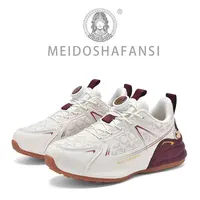 MEIDOSHAFANSI/美杜沙梵斯新款轻奢时尚皮面软底运动休闲鞋DF-607