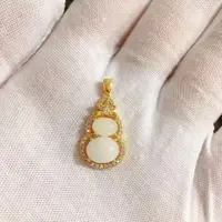 【18】猫眼石葫芦项链女ins小众设计复古欧