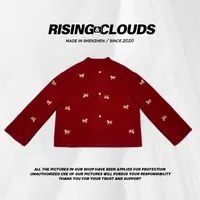 【佩吉】气质时尚百搭马年刺绣羊毛外套120492