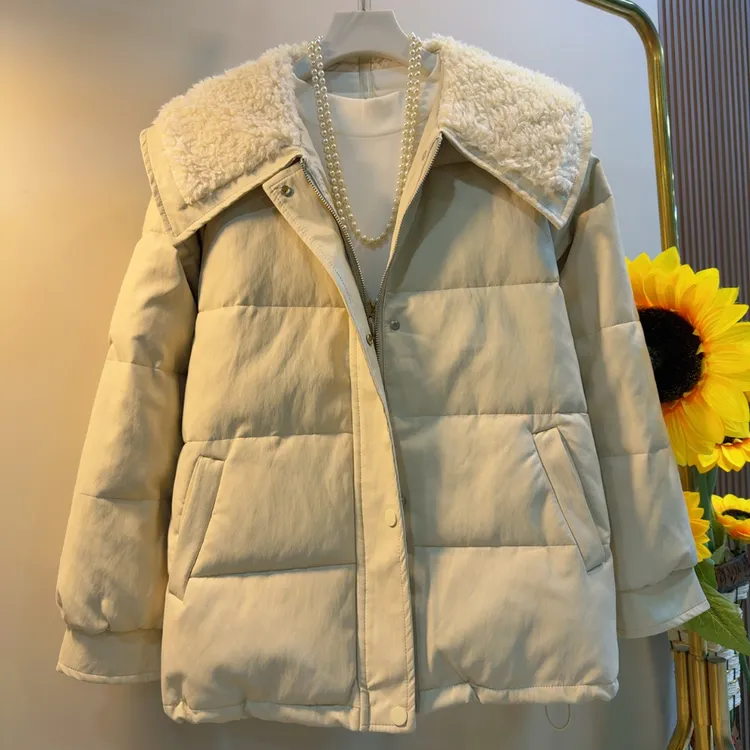 PDD夏季新款加厚保暖大码皮毛外套