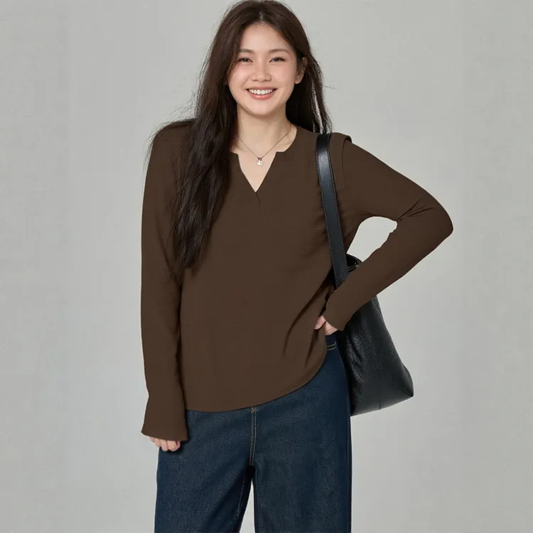 大码上衣秋季打底衣显瘦独特漂亮女装240斤胖MM绝美T恤3570