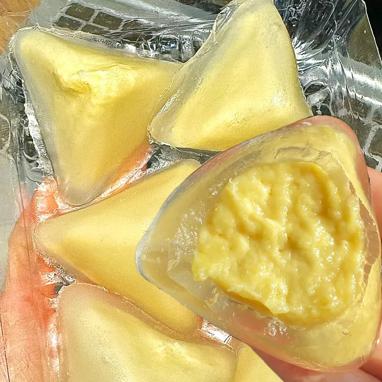 【抢1箱10枚】榴莲冰粽注心榴莲爆浆水晶冰皮粽端午送礼开袋即食2枚