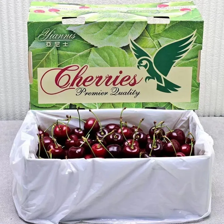 新西兰空运车厘子2-4J大樱桃脆甜多汁2-4斤随机品牌内附果径卡