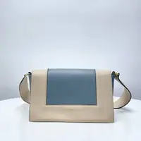 95新 Celine/思琳 思斯专属 赛琳拼蓝豆腐包 THCI2070