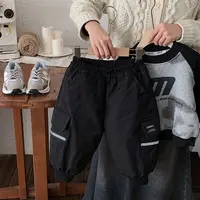 my5155 童装男童韩版加厚保暖长裤儿童服饰工装裤潮