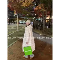 【LIUYI】长款排骨～90白鸭绒长款连帽显瘦不臃肿保暖外套511235