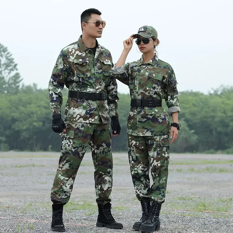 男女迷彩服套装春夏新款学生军训（颜色随机发货建议莫拍）